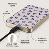 Powerbank MagSafe 5000 mAh Love Me Right Guld