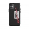 iPhone 12 Mini Skal Moulded Case Embroidery Svart Coral