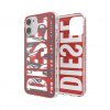 iPhone 12 Mini Skal Snap Case Clear AOP Red/Grey