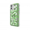 iPhone 12 Mini Skal Snap Case Clear AOP Black/Green