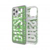 iPhone 12 Pro Max Skal Snap Case Clear AOP Black/Green