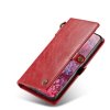 Samsung Galaxy S20 Ultra Fodral Qin Series Löstagbart Skal Röd