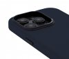iPhone 14 Pro Max Skal Leather Backcover Navy