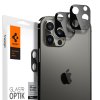 iPhone 12 Pro Max Kameralinsskydd GLAS.tR Optik 2-pack Svart