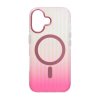 iPhone 17 Skal Korrugerad MagSafe Rosa