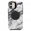 iPhone 12 Mini Skal Otter+Pop Symmetry Series White Marble