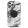 iPhone 12/iPhone 12 Pro Skal Otter+Pop Symmetry Series White Marble