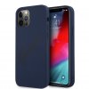iPhone 12 Pro Max Skal Vintage Silicone Blå