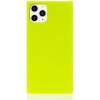 iPhone 11 Pro Max Skal Square Case Neon Gul