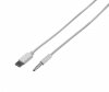 Kabel Audio Cable USB-C to 3.5mm 1m Hvid