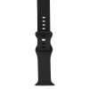 Apple Watch 44/45/46mm/Apple Watch Ultra Armband Silikon Svart