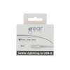 Laddkabel Lightning till USB-A 1m MFI Vit