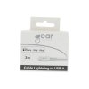 Laddkabel Lightning till USB-A 3m MFI Vit