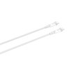 Kabel Kevlar USB-C till USB-C 1.5m Vit