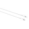 Kabel Kevlar USB-C till Lightning 1.5m Vit