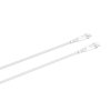 Kabel Kevlar USB-C till Lightning 1.5m Vit