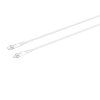 Kabel Kevlar USB-C till Lightning 1.5m Vit