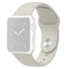 Apple Watch 44/45/46mm/Apple Watch Ultra Armband Silikon Beige