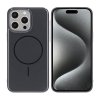 iPhone 15 Pro Max Skal TPU MagSafe Blank Svart