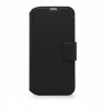 iPhone 14 Pro Fodral Leather Detachable Wallet Svart