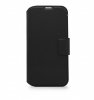 iPhone 14 Plus Fodral Leather Detachable Wallet Svart