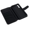 Samsung Galaxy S21 FE Fodral Essential Leather Raven Black
