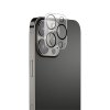 iPhone 13 Pro Max Kameralinsskydd Härdat Glas Svart/Klar