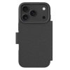 iPhone 17 Pro Fodral Cirkulärt Plånboksfodral Svart