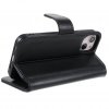 iPhone 13 Fodral Essential Leather Raven Black