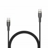 Kabel METAL Series USB-C/USB-C 2m Svart