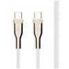 Kabel METAL Series USB-C/USB-C 1.2m Vit