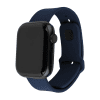 Apple Watch 38/40/41/42mm Armband Silicone Sporty Strap Blå