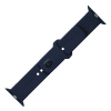 Apple Watch 38/40/41/42mm Armband Silicone Sporty Strap Blå