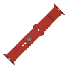 Apple Watch 38/40/41/42mm Armband Silicone Sporty Strap Röd