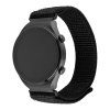 Samsung Galaxy Watch 20mm Armband Nylon Sporty Strap Svart