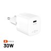 Laddare Mini PD 30W GaN USB-C Vit