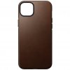 iPhone 14 Plus Skal Modern Leather Case Brun