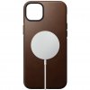 iPhone 14 Plus Skal Modern Leather Case Brun