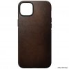 iPhone 14 Plus Skal Modern Leather Case Brun