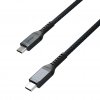 USB-C till USB-C Kevlar Kabel 1.5M Svart