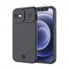 x Valenta iPhone 12 Mini Skal med Kameraskydd för fram och baksida Svart