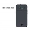 x Valenta iPhone 12 Mini Skal med Kameraskydd för fram och baksida Svart