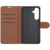 Samsung Galaxy S25 FE Fodral med Kortfack Stativfunktion Brun