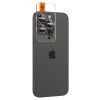 iPhone 16 Pro/Pro Max/17 Pro/Pro Max Kameraskydd GLAS.tR EZ Fit Optik Pro 2-pack Desert Titanium