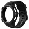 Samsung Galaxy Watch 4 Classic 46mm Skal med armband Rugged Armor Pro Charcoal Gray