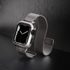 Apple Watch 45mm Skal med Armband Metal Fit Pro Graphite