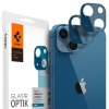 iPhone 13/iPhone 13 Mini Kameralinsskydd Glas.tR Optik 2-pack Blå