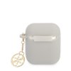 AirPods 1/2 Skal Classic Logo 4G Charm Grå