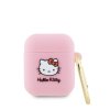 AirPods 1/2 Skal Liquid Silicone Rosa