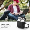 AirPods 1/2 Skal Silicone Case Svart